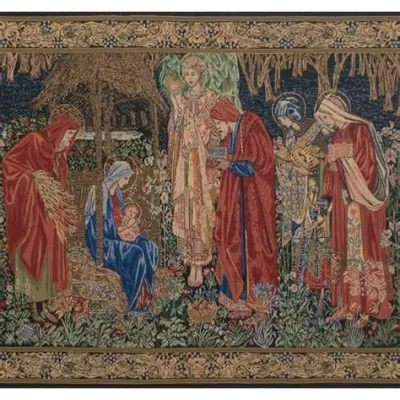 The Adoration of the Magi, A Tapestry Woven With Religious Fervor and Golden Hues!