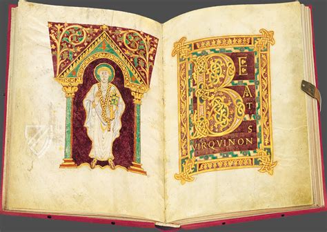 The Golden Psalter Glows with Intricate Illumination and Majestic Script!