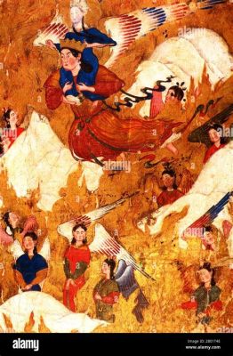 The Ascension of Muhammad! An Intricate Journey Through Miniature Painting and Vivid Narrative