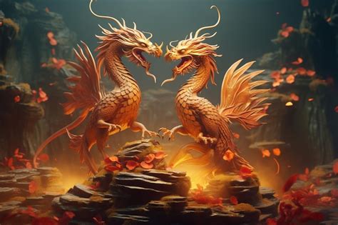 The Dragon and Phoenix Dance, An Enchanting Depiction of Celestial Harmony in Ancient Vietnamese Art!