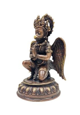 The Garuda of Rebirth! Exquisite Bronze Casting and Symbolic Majesty