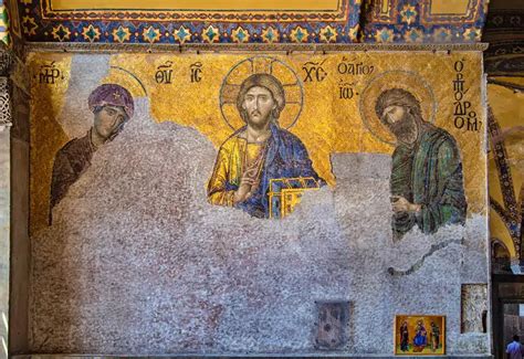 The Mosaic Panel! A Glimpse into Byzantine Grandeur and Religious Devotion